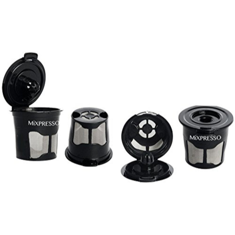 Mixpresso Stainless Mesh Single Reusable Filter Pod Coffee & Reviews